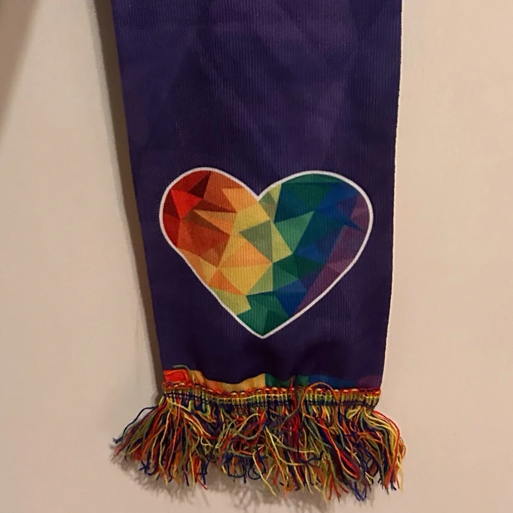 MLS Orlando City Soccer Football Pride Scarf Pulse Memorial Orlando United